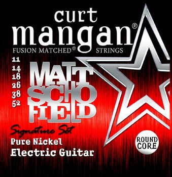 Curt Mangan Matt Schofield 11-52 Signature Pure Nickel Electric Guitar Strings | Guitar Gear Pro