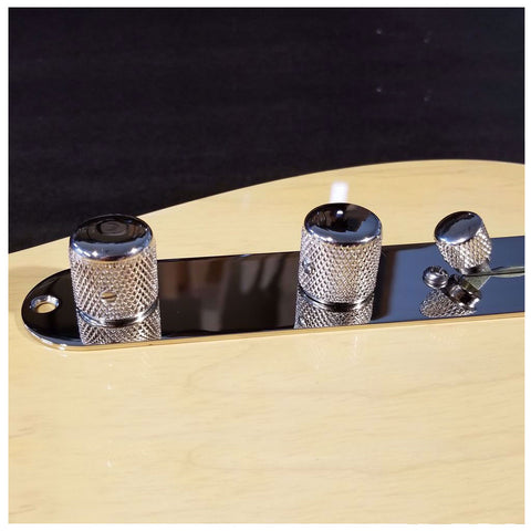 Late 50's / Early 60's Tele/ P-Bass Knobs - Nickel Plated - Guitar Gear Pro