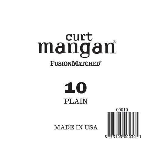 Curt Mangan 10 Plain Ball End Single String - Guitar Gear Pro