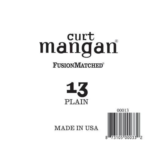 Curt Mangan 13 Plain Ball End Single String - Guitar Gear Pro