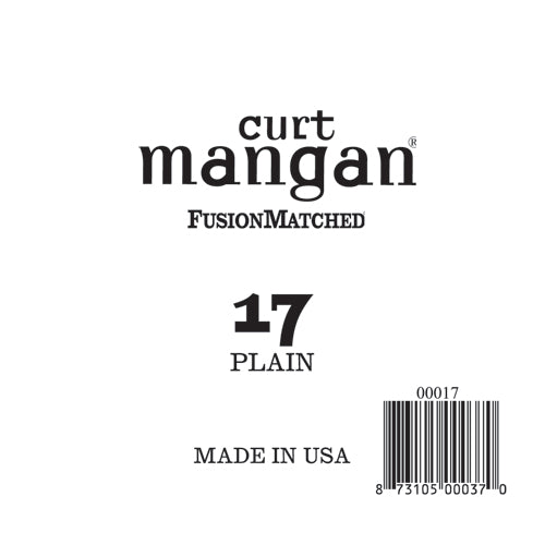 Curt Mangan 17 Plain Ball End Single String - Guitar Gear Pro