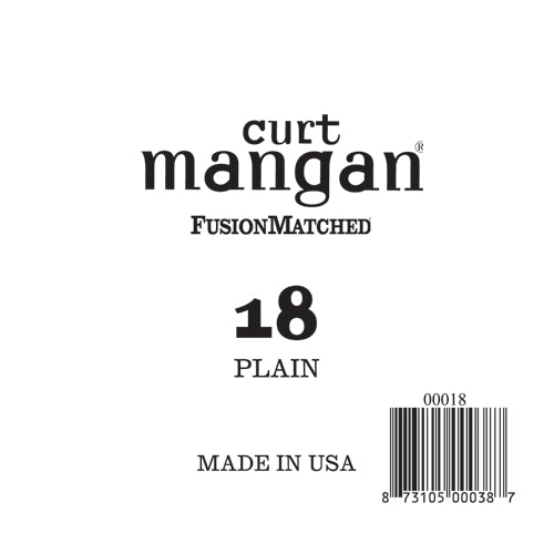 Curt Mangan 18 Plain Ball End Single String - Guitar Gear Pro