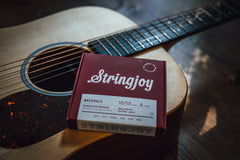 Stringjoy Naturals | Extra Light Gauge (10-50) Phosphor Bronze Acoustic Guitar Strings guitar gear pro - 2