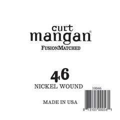 Curt Mangan 46 Nickel Wound Ball End Single String - Guitar Gear Pro