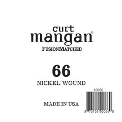 Curt Mangan 66 Nickel Wound Ball End Single String - Guitar Gear Pro