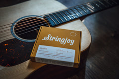 Stringjoy Brights | Light Gauge (12-54) 80/20 Bronze Acoustic Guitar Strings guitar gear pro string - 1