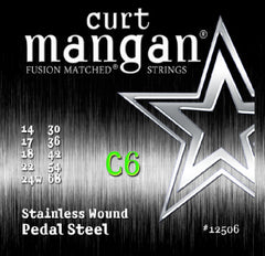 Curt Mangan C6 Pedal Steel Stainless Wound Set Strings - Guitar Gear Pro