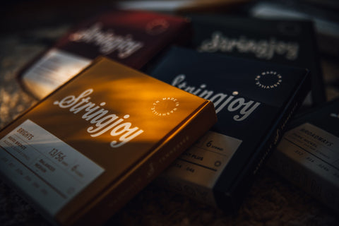 Stringjoy Naturals | Medium Gauge 13-56 Phosphor Bronze Acoustic Guitar Strings - 0