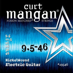 Curt Mangan 9.5-46 Nickel Wound Electric Guitar Strings - Dynamic Music Distribution