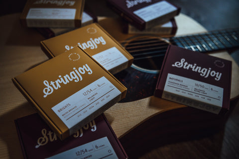 Stringjoy Brights | Light Gauge (12-54) 80/20 Bronze Acoustic Guitar Strings guitar gear pro string - 4