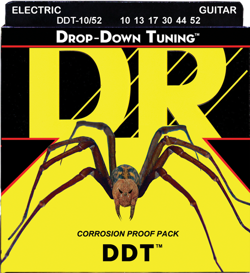 DR DDT Electric Guitar Strings 10-52 - Dynamic Music Distribution