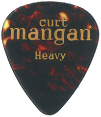 Curt Mangan Heavy Celluloid Shell (12-Pak) Guitar Picks - Guitar Gear Pro
