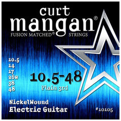 Curt Mangan 10.5-48 Nickel Wound Electric Guitar Strings - Guitar Gear Pro