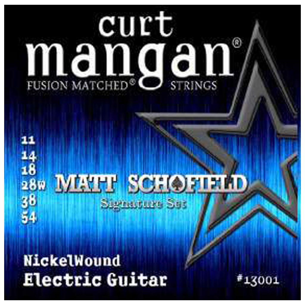 Curt Mangan Matt Schofield 11-54 Signature Electric Guitar Strings - Guitar Gear Pro