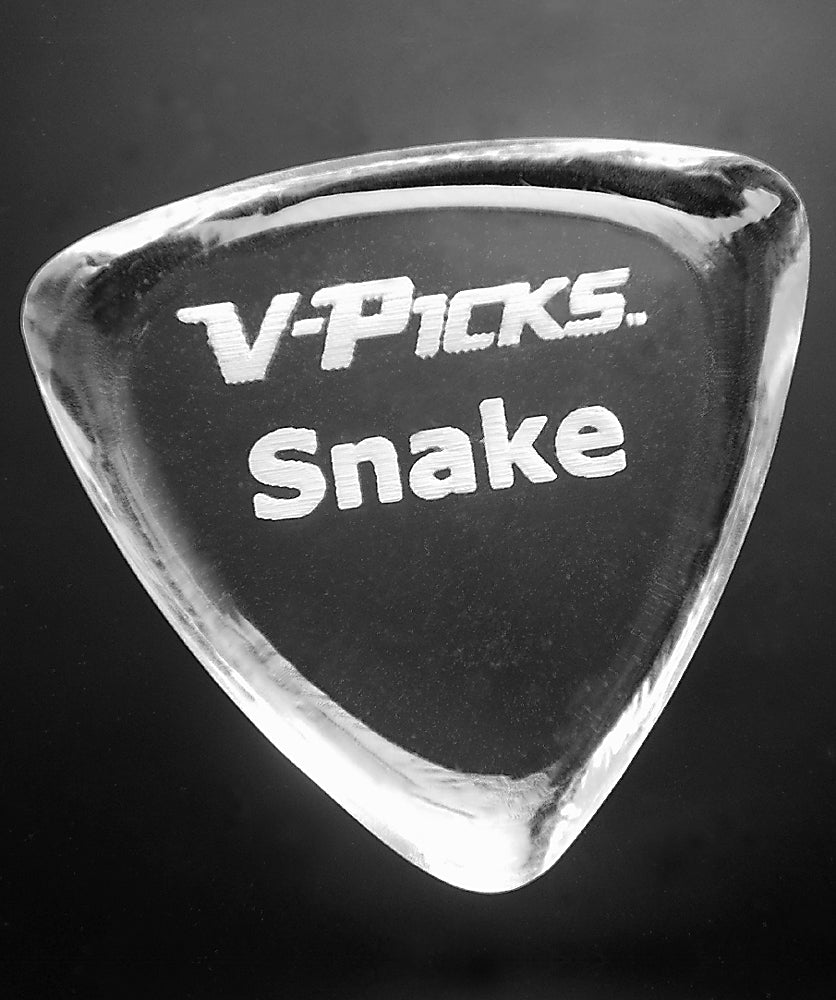 Snake - V-Picks Guitar Gear Pro pick plectrum handmade nashville