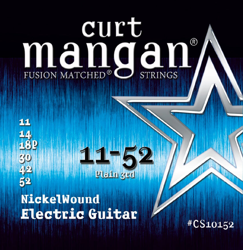 Curt Mangan 11-52 Nickel Wound Electric Guitar Strings - Guitar Gear Pro