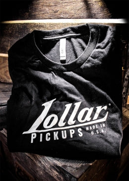 Lollar Pickups T-shirt (Small) - Guitar Gear Pro tee shirt lollar logo small